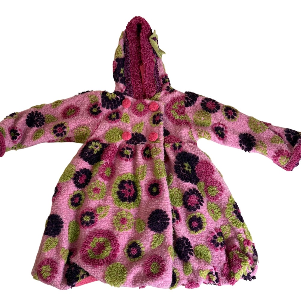 Vintage Corky & Company Fleece Swing Coat Limited Edition Size 5